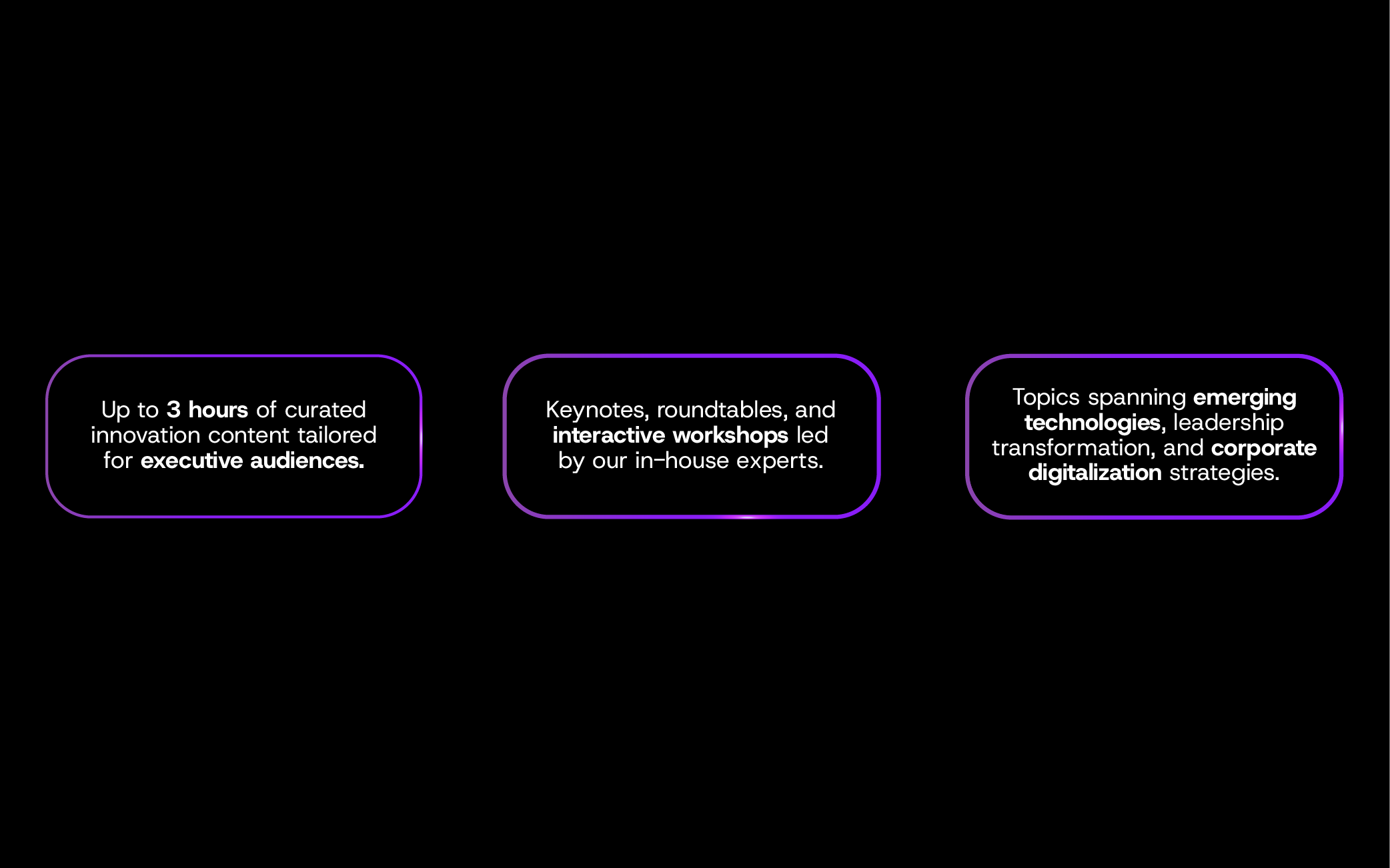 executive innovation content